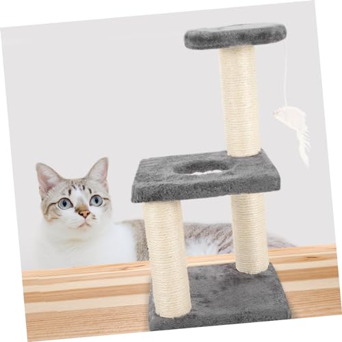 Arbre à chat multi-niveaux Beavorty avec griffoir et plateforme