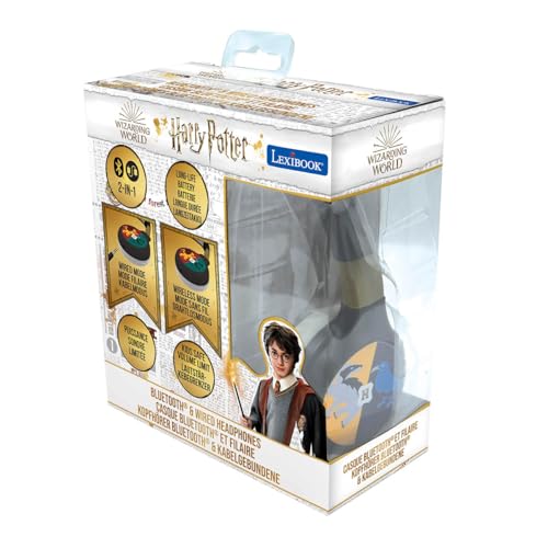 Casque 2-en-1 Lexibook Harry Potter – Bluetooth 5.0, Limitation de Son à 85 dB - vue 10