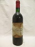  graves château bousquet (étiquette tâchée) rouge 1986 - bordeaux france