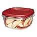 Rubbermaid Easy Find Lids Food Storage Container, 5 Cup, Racer Red 1777087
