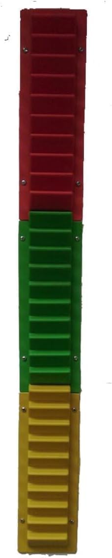 Physical Therapy Rehabilitation Set with Shoulder Pulley, Wall-Mounted Finger Ladder in Red, Green, Yellow, Exercise Equipment for Frozen Shoulder Recovery