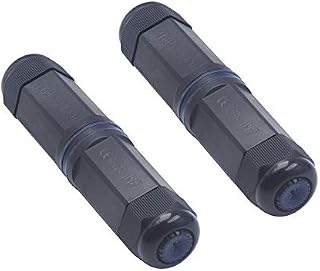 LEENUE Waterproof RJ45 Coupler Ethernet Connectors IP67 Outdoor Female to Female Cat6, Cat5e, Cat5 Cables 2 Pack