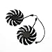 NNL 88MM T129215SU PLD09210S12HH 4Pin Cooling Fan for Gigabyte GTX 1050 1060 1070 960 RX 470 480 570 580 Graphics Card Cooler Fan (2 PCS)