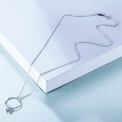 Aunt and Niece Gift The Love Between Aunt & Niece is Forever Sterling Silver Necklace Aunt Niece Jewelry3