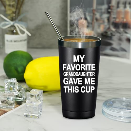 Fufandi Gifts for Grandpa - Father's Day Christmas Birthday Gift for Grandpas - Grandpa Gifts from Granddaughter, Grandson - Tumbler Cup by Fufandi - Used condition - Image 9