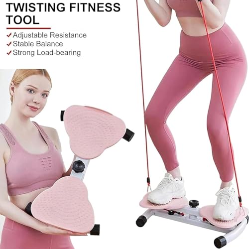 Übung Twist Boards, Taille Twister Maschine Übung, Balance Board für Fußmassage und Gewichtsverlust (Blue)