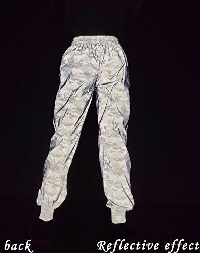 Men Reflective Pants Brand Hip Hop Dance Fluorescent Trousers Casual Harajuku Night Sporting Jogger Pants4