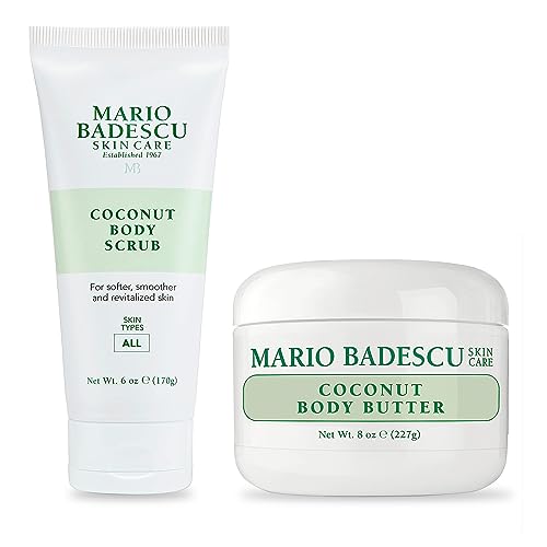 Image of Mario Badescu Coconut Body Butter for All Skin Types | Body Moisturizer for Smooth and Radiant Skin | Formulated with Shea Butter