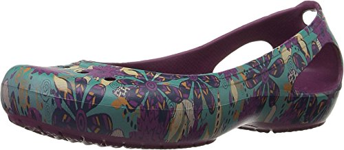 Crocs Women's Kadee Floral Ballet Flat