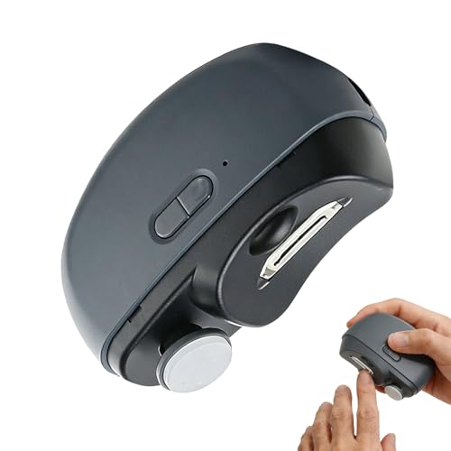 Cortador de uñas automático con luz LED para una manicura fácil de toda la familia en casa