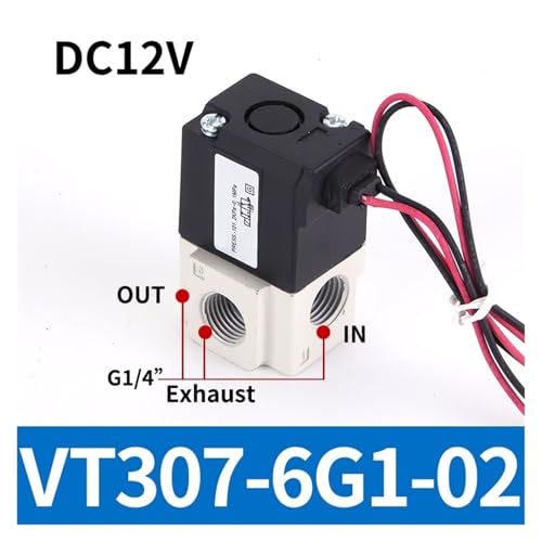 Électrovanne pneumatique action directe VT307 commutation vide haute fréquence - 3