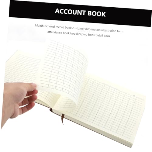 Livre de comptes 320 pages Cabilock manuel des formulaires de comptabilité format paysage