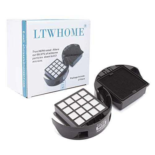 LTWHOME Replacement Exhaust HEPA Filter Fit for Hoover Wind Tunnel 2/3 Pet Vacuum Cleaners, Compares to Hoover Part 305687002, 305687001 (Pack of 2)
