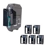 StealthMounts 18v Denali Battery Holder - 5 Pack | Denali 18v Batteria Holder | Denali Batteria Mount | Denali Organizer for 18v Batterie | Made in The United Kingdom