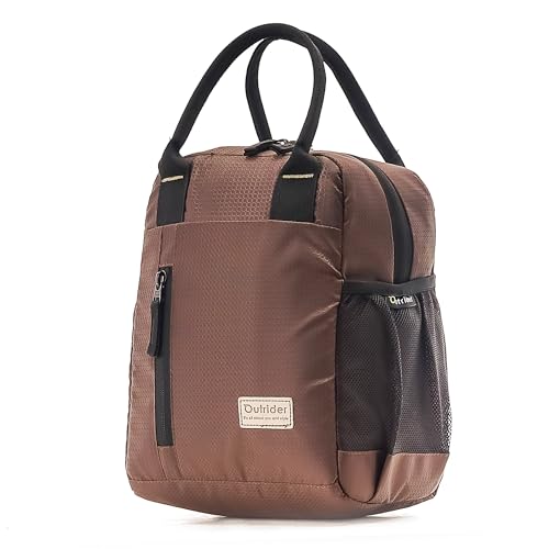 Image of Outrider Jumbo Lunch Bag,Lunch Bag for Office Men, Women and Kids, Quality Tiffin Bag for School, Picnic, Work, Carry Bag for Lunch Box