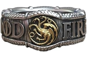 Targaryen Empowerment Dragon Emblem Sterling Silver Ring