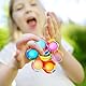 9er Set Fidget Spinner Bulk, Metall Tri Spinner für Kinder & Erwachsene, langlebiger Handspinner zum Stressabbau, ideal als Weihnachtssockenfüller, Partygeschenke oder Tütenfüllgut