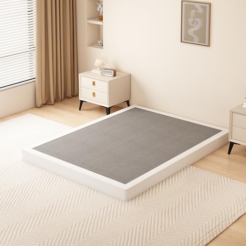 DORITRON 5 Inch California King Box Spring Only 3000lbs Heavy Duty Cali King Box Spring Bed Base Metal Mattress Foundation Easy Assembly Noise Free