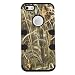 JUSTING@Apple iPhone 5C Grass Oak Realtree Hunting Camo Camouflage High Impact Shock Defender Plastic Outside with Silicone Inside Case Cover (Black)