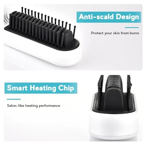Plancha de Pelo Inalámbrica Profesional USB miniatura 6
