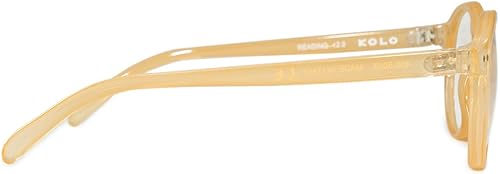 Miniatura 3 de Kolo Harrison - Gafas de lectura premium, estilo redondo clásico, fabricadas en Italia