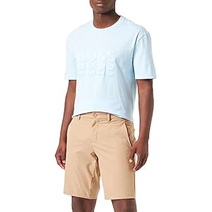 BOSS Men’s S_Drax Shorts Flat Packed, Medium Beige, 56, medium beige, 56