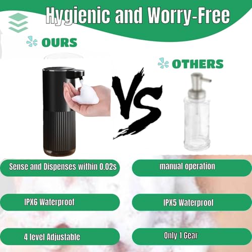 50% Off Automatic Soap Dispenser, Touchless Foaming for Bathroom & Kitchen