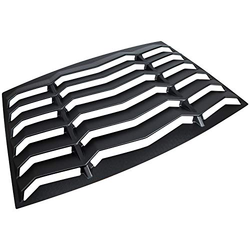 Cumart 2005-2014 Rear Window Louvers Windshield Sun Shade Cover Lambo Style Matte Black Compatible With Ford Mustang 2005 2006 2007 2008 2009 2010 2011 2012 2013 2014 … #TOP3