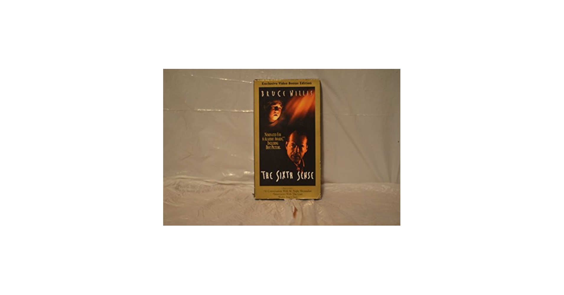 Amazon.com: The Sixth Sense [VHS] : Willis, Osment, Collette