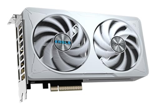 GeForce RTX 5060 EAGLE OC ICE 8G Scheda Grafica - 8GB GDDR7, 128bit, PCI-E 5.0, 2550 MHz Frequenza core, 3 x DisplayPort, 1 x HDMI, GV-N5060EAGLEOC ICE-8GD - Scheda video - Immagine 2