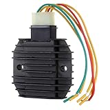 ECCPP Voltage Regulator Rectifier Fit for 2008-2013 for YAMAHA WR250R 1999-2001 for YAMAHA YZF R1 1999-2012 for YAMAHA YZF R6 RRV-A033 Rectifier Regulator