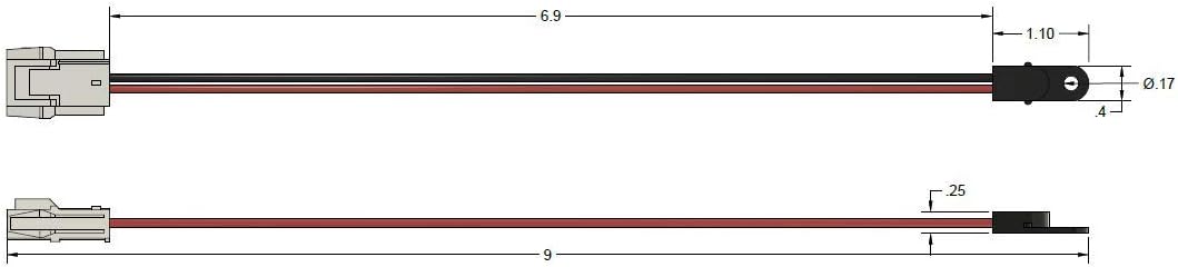 Replacement Frigidaire 297110400 Refrigerator Thermistor 24 Month Warranty - Made in the USA