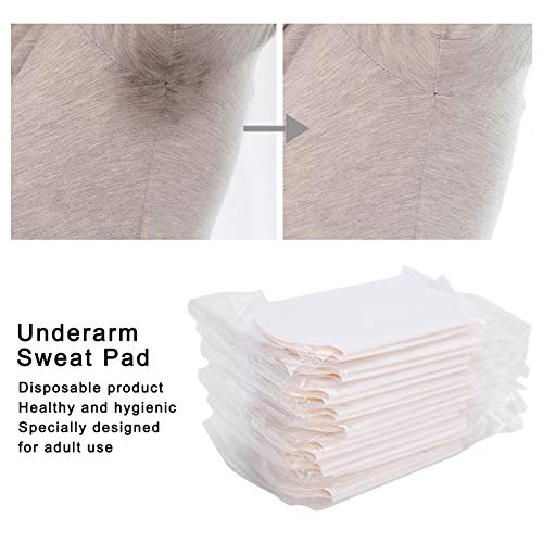 20 unidades de almofadas de suor para axilas descartáveis, portáteis, confortáveis, sem sabor, não v