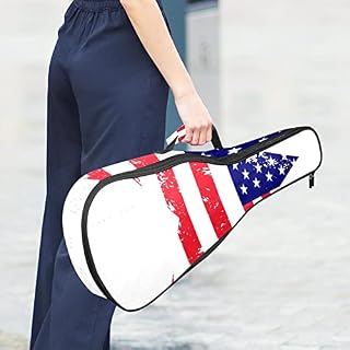 Housse de transport pour ukulélé – Motif drapeau rétro – Pour concert soprano ténor – 58,4 cm – Épaisseur : 10 mm… - Les Beatles, Paul McCartney, John Lennon, RIngo Starr, George Harrison Housse de transport pour ukulélé - Motif drapeau rétro - Pour concert soprano ténor - 58,4 cm - Épaisseur : 10 mm… – Image 6