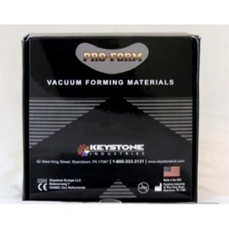 Keystone KEYSTONE - Soft Eva - .080in (2mm) - 25pk - 5in x 5in sheets - CLEAR 9597150 Us Dental Depot