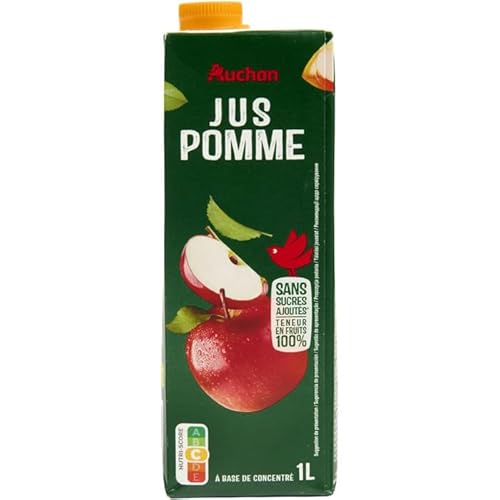 AUCHAN Jus de pomme 1 L