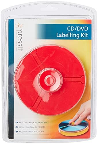 PressIt DVD/CD Labelling Kit 'Superlite', Red