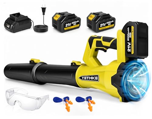 Leaf Blower Cordless, 21V Powerful Electric Blower