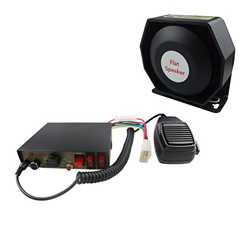 Cjb 0w Police Siren Bundle 8 Tones Emergency Warning Siren With Pa Speaker Mic System Vehicle Siren Box Fit For Police Ambulance Fire Fighting And Engineer Vehicles Buy Online In Cayman Islands