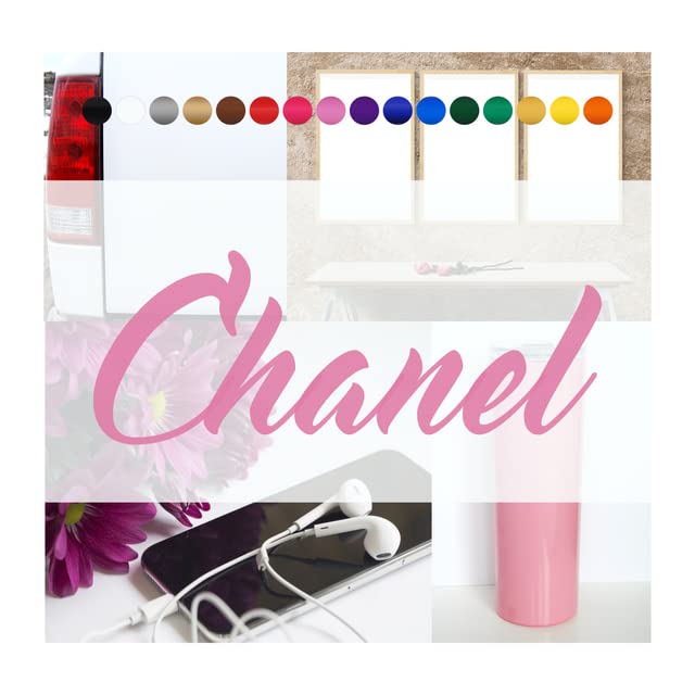 2 Pack - Chanel - 12V StreetGear Custom Waterproof Auto Vinyl Sticker, Names: Master of Break