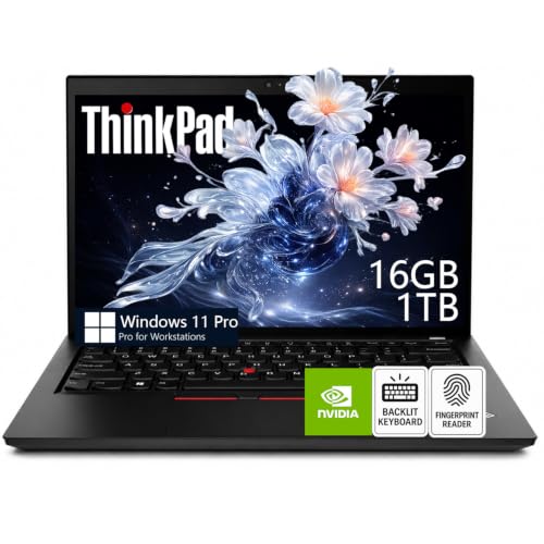 Image of Lenovo ThinkPad P14s Mobile Workstation Laptop, 14 inch FHD IPS Anti-Glare Display, Intel Core i5-1135G7, 16GB RAM | 1TB SSD, NVIDIA Quadro T500 Graphics, Backlit Keyboard, Fingerprint, Windows 11 Pro