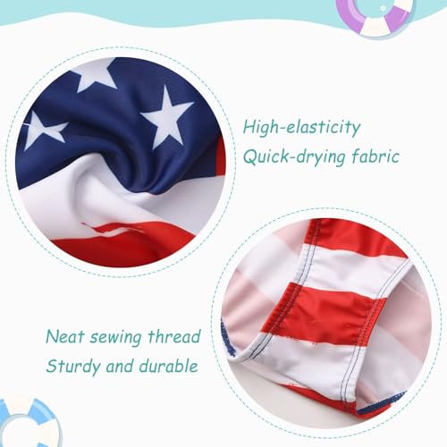 Image of Girls One Piece Swimsuits Tie Dye Bathing Suit Hawaiian Summer Swimwear for Girls 3-16 Years