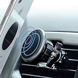 Kuelor Magnetic Phone Car Mount, Air vent Magnetic Car Mount Holder for iPhone 7 7 Plus 6 6s Plus 5s Samsung Galaxy S8 S7 S6 and more Smartphones - Black