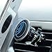 Kuelor Magnetic Phone Car Mount, Air vent Magnetic Car Mount Holder for iPhone 7 7 Plus 6 6s Plus 5s Samsung Galaxy S8 S7 S6 and more Smartphones - Black