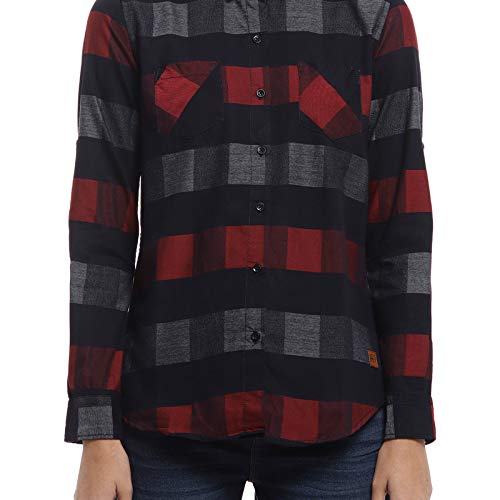 Image of PINACOLADA Women's Checkered Casual Shirt