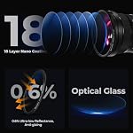 K&F CONCEPT 58mm CPL Filtre Ultra Slim Japon Optics Multi Coated Polarizer Polarized Lens Filter avec le linge de nettoyage (Nano-K Series)