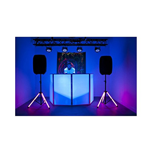 Adj CSL-100 American Audio Color Stand Led Color Changing Tripod Leg Speaker Stand thumb #4
