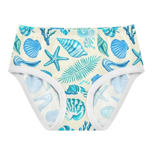 Ocean Shell Coral Toddler Girls's Underwear 2T 2302872