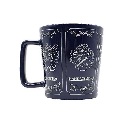 Caneca Cavaleiros do Zodíaco Emblemas 400ml Zona Criativa