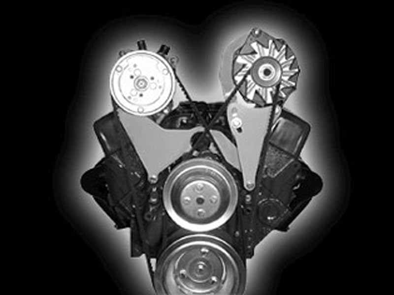 Replacement Compressor Mount Fits Chevy Small Block, Long Water Pump, Passenger's Side, Top Mount #40-103R